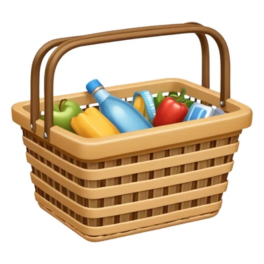 shopping basket sticker