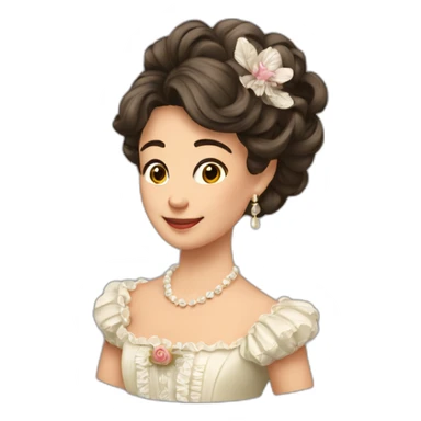 Marquesa de Luján enfadada sticker