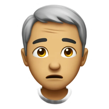 Sobbing devastated so sad sticker