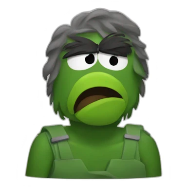 Oscarthe grouch sticker