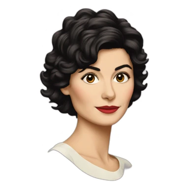 Audrey tautou sticker