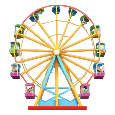 Ferris wheel  sticker