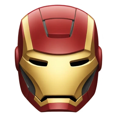 ironman with sun icon sticker