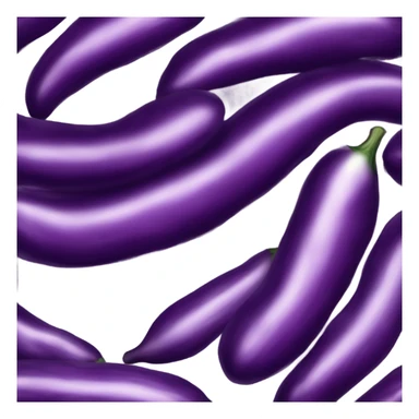 Veiny eggplant  sticker