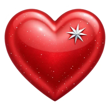 christmas emoji heart sticker