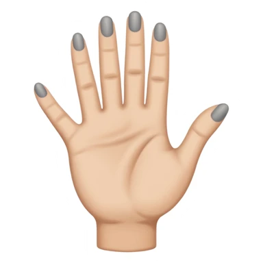 Yvl hand sign hand color grey sticker