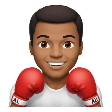 Mohammed Ali boxer  sticker