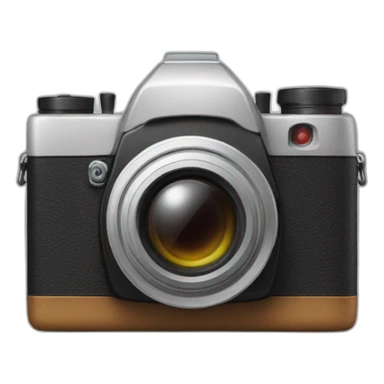Un appareil photo sticker