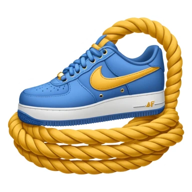 Rope lace af1 sticker