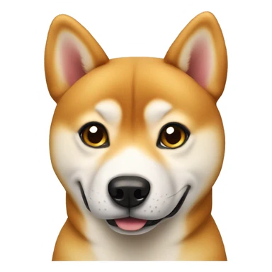 shiba inu looking at viewer sticker