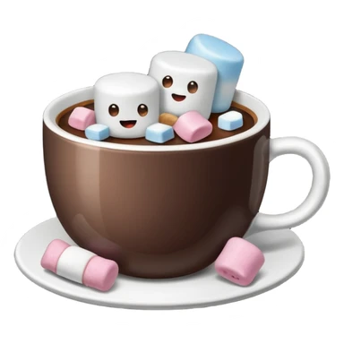 un cafe con malbabiscos sticker