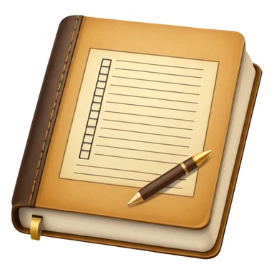 an exam answer sheet and a book next to it sticker