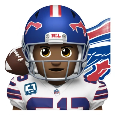 josh allen buffalo bills sticker