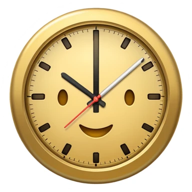 Clock it emoji sticker