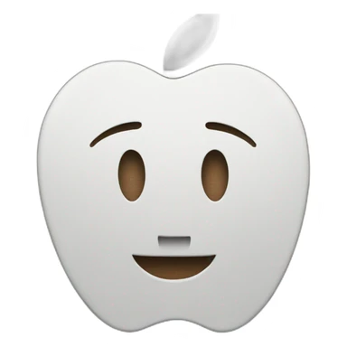 apple logo steve jobs eaten by steve jobs sticker