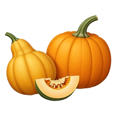squash and pumpkin sticker