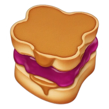 Tartine peanut butter jelly sticker