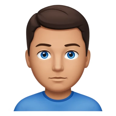 Craig Kelly with blue eyes sticker