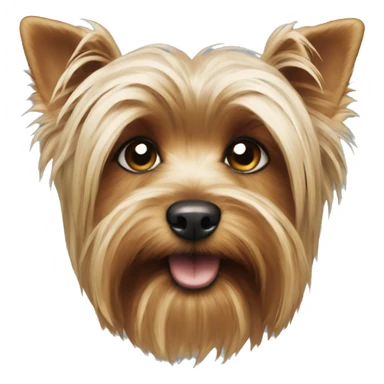 The Yorkshire Terrier dog sticker