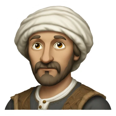 16th century Russian peasant sticker