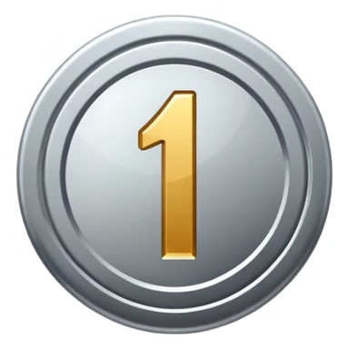 4th place steel medal sticker