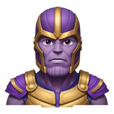 thanos vingadores sticker