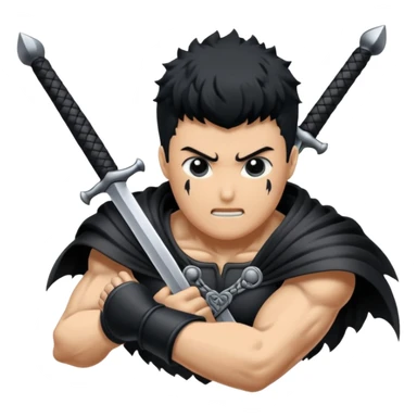 Berserk tatto sticker