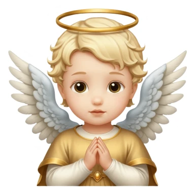  baby angel with wings renaissance sticker