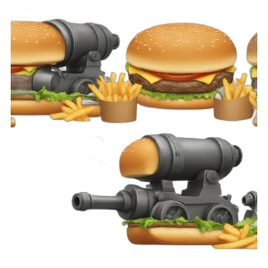 cannon-firing-burger sticker