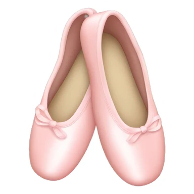 pastel pink ballet shoes sticker