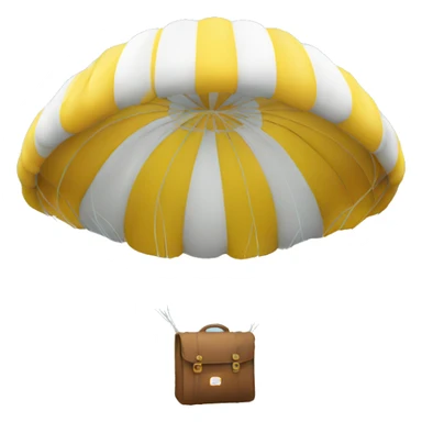 Parachuting from plane sticker