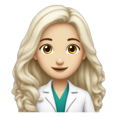 White beauty Jewish girl friendship with doctor Arabic boy sticker