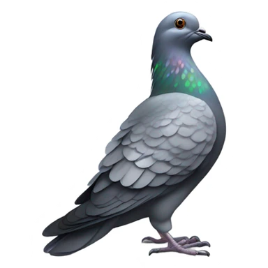 A pigeon in New York sticker
