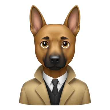 Pastor belga malinois sticker