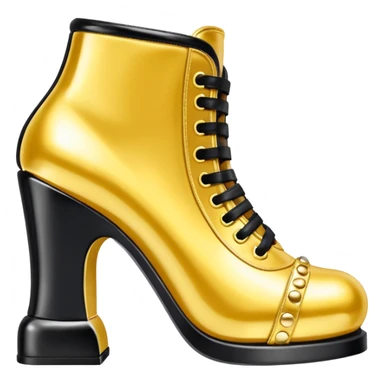 Moschino spam can design shoe art sticker