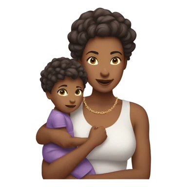 mama a girl behind YOU💜 sticker