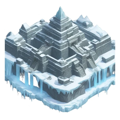 Agartha Aryan city of ice in the earth sticker