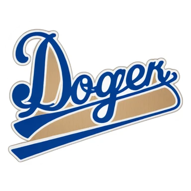 Los Angeles Dodger's  sticker