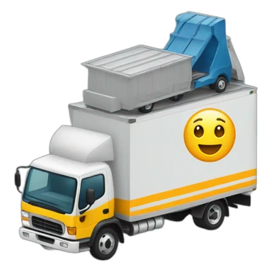 large moving truck sticker