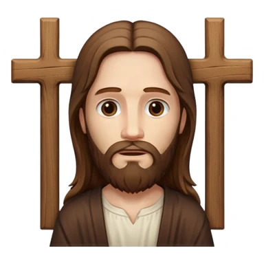 Jesus cross sticker