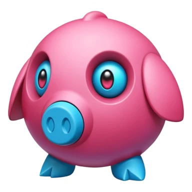 Porygon-Tadbulb-Grumpig-Fusion  sticker