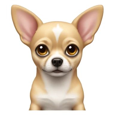 Un perrito chihuahua que siempre me está ladrando sticker