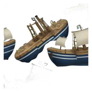 Ship sinking sticker