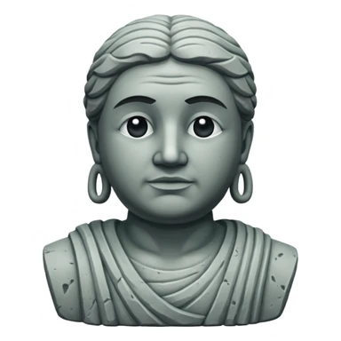 statue in brazil sticker