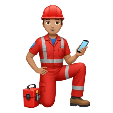 full bady red electrshn relaxing  sticker