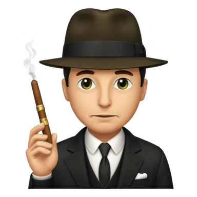 Godfather mafia sticker