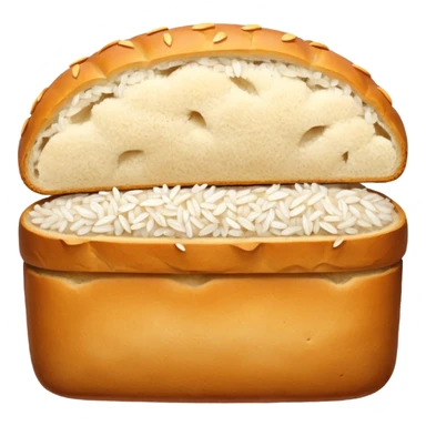 bread and rice sticker