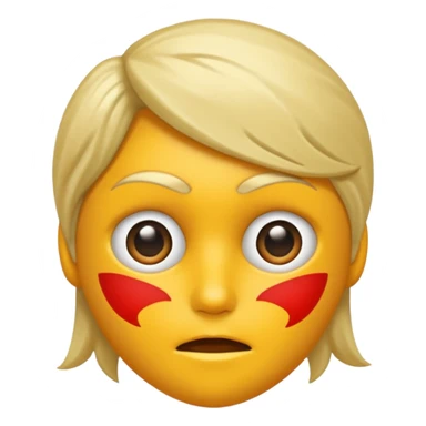 Naked girl showing vagina sticker