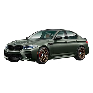 Bmw m5 cs sticker