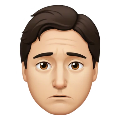 Sad Canadian booger and Justin Trudeau  sticker